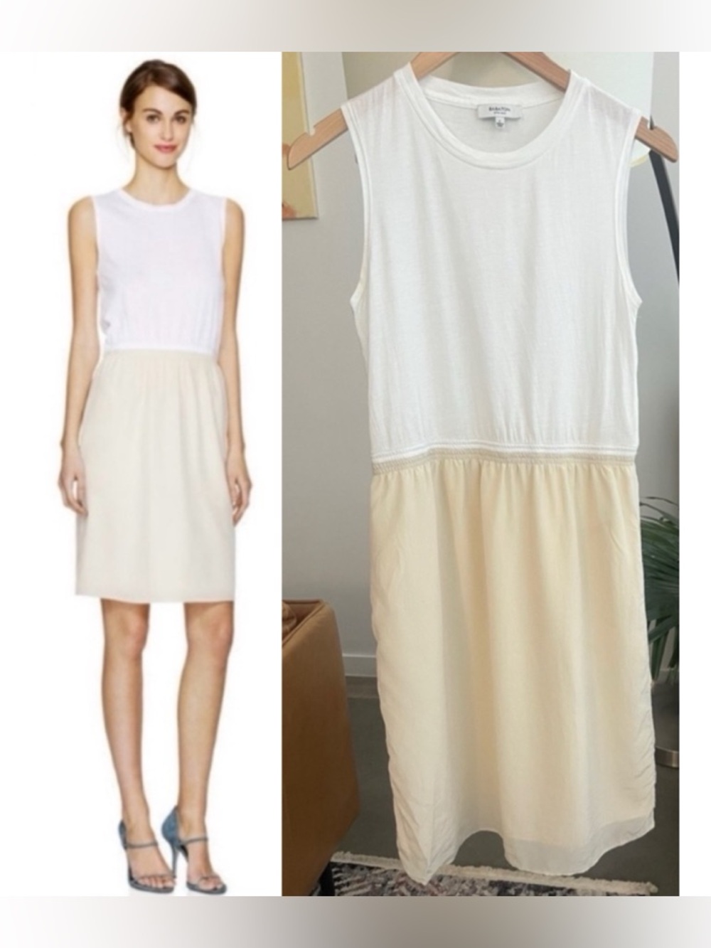 Aritzia Babaton Aden Mixed Media Dress